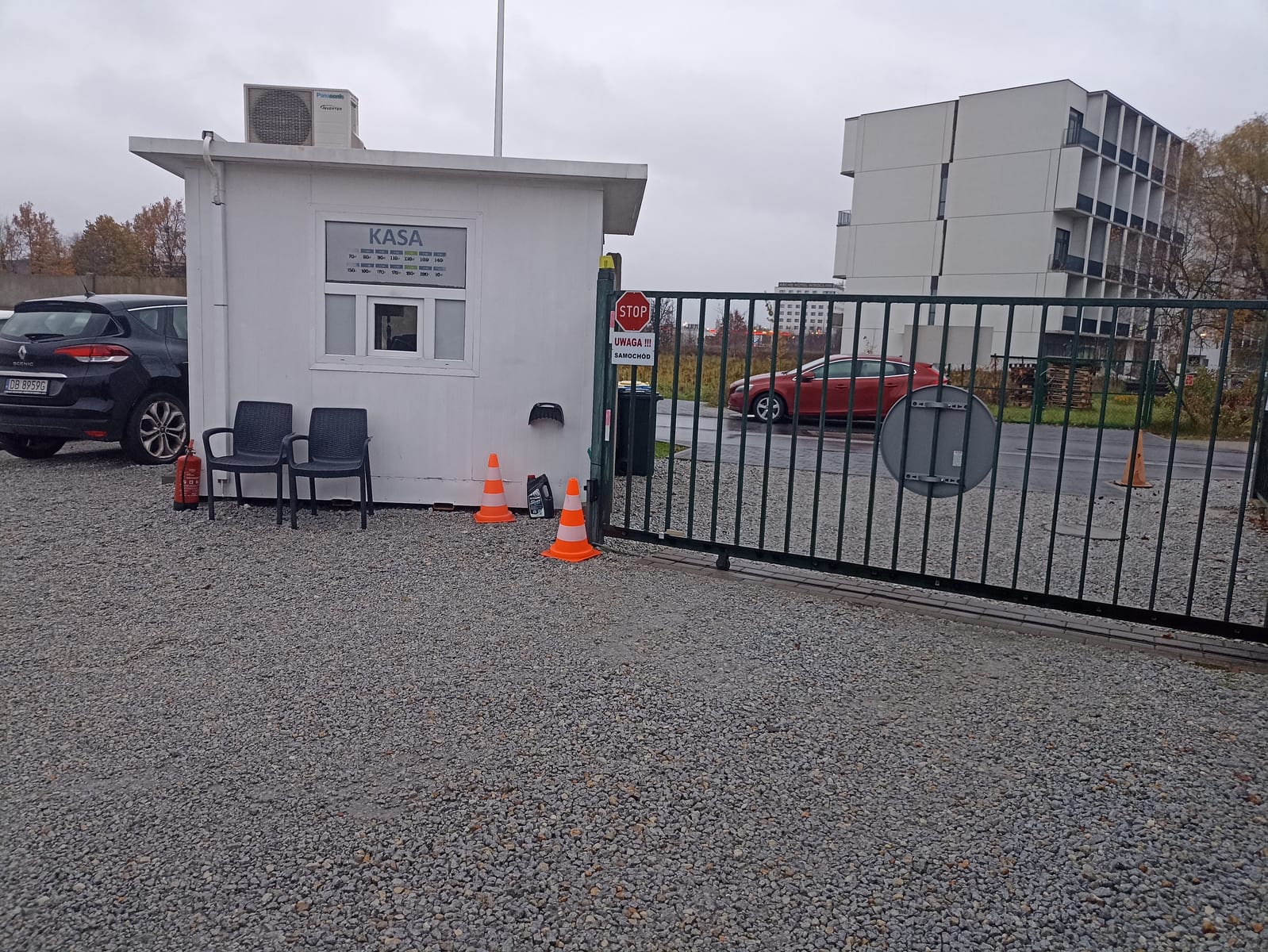 Parking przy Cargo Lotnisko Wrocław
